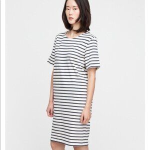 Ganni Old Spice Striped Oversized Dress Size XS